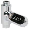thumbnail image 1 of Binwennn Stainless Steel Faucet Kitchen down Stainless Steel Kitchen Faucet Hose Kitchen Faucet Replacement Home LED Digital Shower Faucets Water Bathing Temperature Meter Electricity Hot, 1 of 8