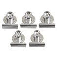 thumbnail image 4 of LOVEVER 5 Pcs Clips Magnétiques Ronds en Acier Inoxydable Plaqué Nickel Ensemble de Fixation Magnétique Puissant (Argent), 4 of 8