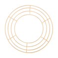 thumbnail image 4 of Wire Wreath Frame Wreath Rings Wreath Making Supplies Iron Flower Wreath Frame Gold 25cm, 4 of 9
