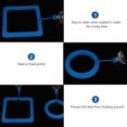 thumbnail image 3 of 4pcs Portable Aquarium Feeding Ring Fish Tank Station Floating Food Tray Feeder, 3 of 7
