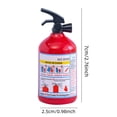 thumbnail image 3 of 3 Fire Extinguisher Shaped Pencil Sharpeners And Stationery Items For Craft And School Use 3PCS, 3 of 9