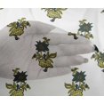 thumbnail image 4 of oneOone Viscose Chiffon Fabric Leaves & Floral Block Printed Craft Fabric BTY 42 Inch Wide, 4 of 5