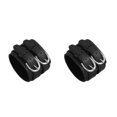 thumbnail image 3 of Baohd Multi-color Double Tour PU Leather Wide Bracelet Cuff Men Accessory Black 2Set, 3 of 6