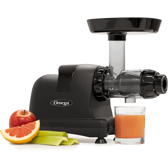 (Manufacturer Refurbished)Omega J8006HDC Nutrition System Juicer - Black