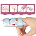 thumbnail image 3 of Adjustable Finger Splint with Three Straps for Trigger Finger Support for Index Middle Ring Fingers - Lightweight Aluminum Split Finger Reinforcement for Injury Recovery and Everyday Activities, 3 of 4