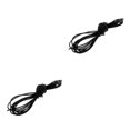 thumbnail image 1 of Thinsony 2mm Elastic Bungee Rope Shock Cord Tie Down - Boat/Trailer Covers Black 5m 2Set, 1 of 6