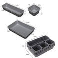 thumbnail image 3 of TopLLC Storage Bins 8 Piece Drawer Organizer, 3 Sizes Multi-Functional Drawer Organizer For Cosmetics, Kitchen, Bedroom, Bathroom And Office Storage Bags, 3 of 7