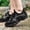Black, variant on TIMIFIS Air Cushion Steel Toe Shoes for Men Wide Width Lightweight Breathable Safety Toe Tennis Shoes Slip Resistant Puncture Proof Work Shoes - Summer