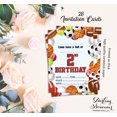 thumbnail image 5 of Darling Souvenir Multicolor Birthday Invitation Card Printable Elegant Fill or Write In Blank Party Invites 28 Pcs 5 x 7 Inches, 5 of 5