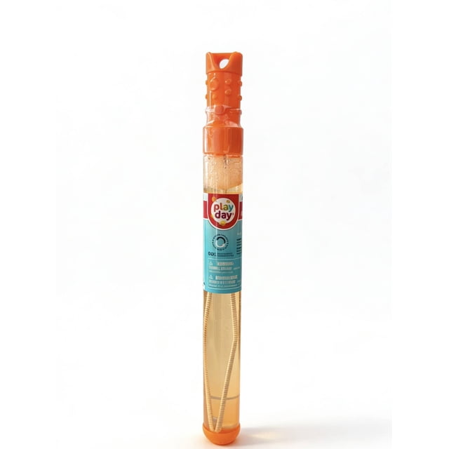 Play Day 1 Pc 5 Floz Orange Bubble Wand 148ml