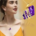 thumbnail image 1 of Jusqu'à 65 % de Réduction sur les Colliers SMihono pour Femmes, Collier Pendentif Géométrique en Strass, Bijou Cadeau, 1 of 2