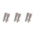 thumbnail image 2 of Maytalsory Chaussettes de Compression Respirantes à Fermeture Éclair Performance avec Confort Maximal Gris P/M 3Ensemble, 2 of 6