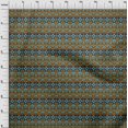 thumbnail image 3 of oneOone Viscose Chiffon Fabric Swirl Ikat Print Fabric BTY 42 Inch Wide, 3 of 4