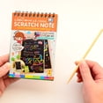 thumbnail image 2 of Children's Painting Hand-painted Scratch Drawing Graffiti Book Manual Diy Scratch Drawing Paper Educational Toy Ma-gic Scratch Drawing Book, 2 of 3