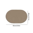 thumbnail image 4 of Feltree Premium Diatomite Bath Mat for Bathroom, Non-Slip Absorbent Floor Mat, Fast Drying, Oval Shape, 16x24 Inches, 4 of 8
