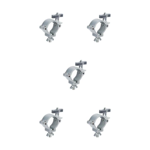 tamizeot Versatile Lighting Hook Mount for Club Exhibition Event Alloy Wrap Around Clamp Aluminum T master 5Set
