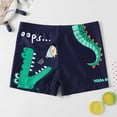 thumbnail image 5 of LSLJS Maillot de Bain Garçon Maillot de Bain pour Enfants Short de Bain Imprimé Short de Bain à Angle Plat avec Cordon de Serrage, Short de Bain Garçon, 5 of 5