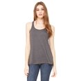 thumbnail image 1 of The Bella + Canvas Ladies Flowy Racerback Tank Top - DRK GREY HEATHER - XL, 1 of 3