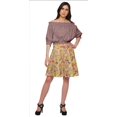 thumbnail image 1 of Moomaya Jupe Courte Plissée en Coton Imprimé Mini pour Femmes Vêtements Décontractés, 1 of 6