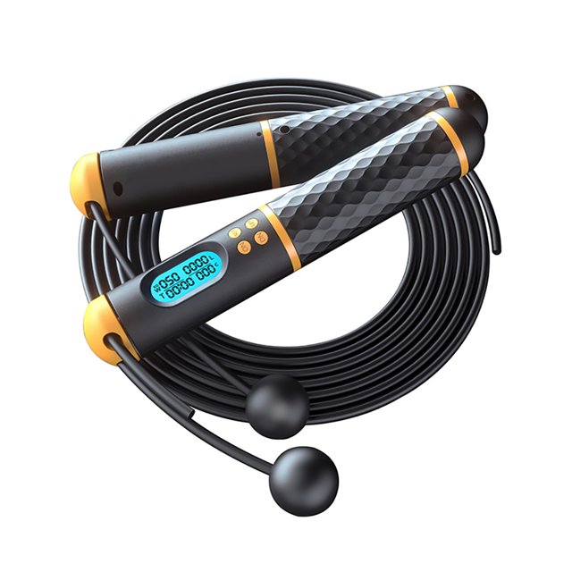 Bangcool Jump Rope Set Weight-Bearing Cordless Jumping Rope Skipping Rope with Counter