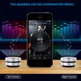thumbnail image 4 of Mistaha 1 Pack Wirelessly Bluetooth Speaker Bone Conduction Speakers Mini Portable Loud Stereo Sound Built-in, 4 of 8