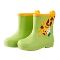 thumbnail image 4 of FhsagQ Bottes Filles Chaussures Bottes Taille 3 Rouge Chaussures Enfants à la Mode Mignon Dessin Animé Bottes de Pluie à la Mode Extérieur Temps Pluvieux Bottes Enfants Chaussures Bottes Taille 4.5 Grande Enfant Filles Chaussures d'Hiver Vert Taille 28, 4 of 4