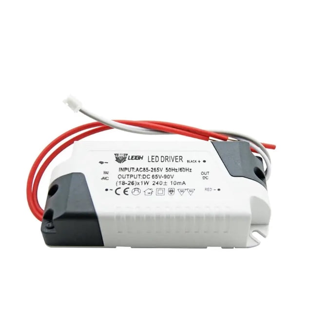 LED Constant Current Driver 1-3W 4-7W 7-12W 12-18W 26-36W 37-50W Power Supply Output 300mA 240mA External For LED Downlight ,Easy to Operate