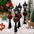 thumbnail image 4 of Dollhouse Streetlight 4 Pcs Christmas Mini Street Light Models Dollhouse Streetlight Miniature Village Pathway Lantern Post For DIY Micro Landscape Fairy Garden Accessories, 4 of 8