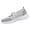 Grey, variant on Commforr Womens Orthopedic Shoes Athletic Shoes Women Slip On Shoes Women Mary Jane Sneakers Women Mary Jane Shoes Slip On Walking Flats Comfortable Dressy Knit Washable Casual Nurse Shoe Gray 9