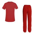 thumbnail image 2 of Women's Scrubs Set Scrub Top and Pants Scrubs Set, 2 of 3