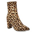 thumbnail image 4 of Bottes à Enfiler pour Femmes à Imprimé Léopard, Bottes Chaussettes, Bottines, 4 of 9