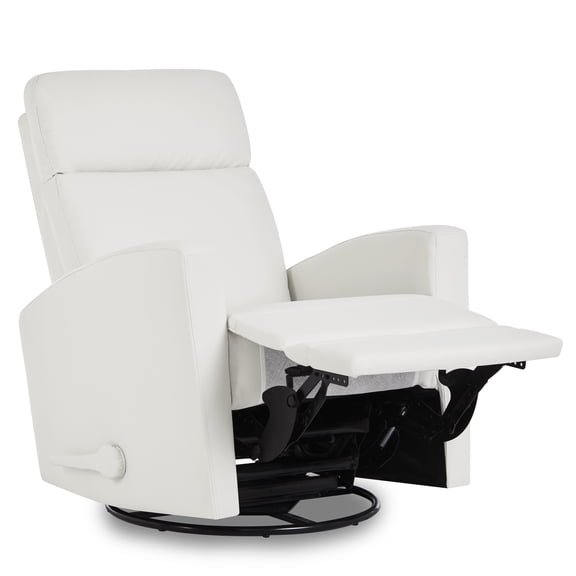Dream On Me Chatham Plus Swivel Glider, Recliner in Leatherette