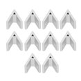 thumbnail image 1 of 45° Angle Connector, Sturdy Durable 10Pcs Aluminium Angle Corner  For Industrial  Connector Accessories For Replacement Needs 3030-45°, 1 of 8