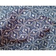 thumbnail image 4 of oneOone Tissu Tabby en Soie Tissu à Imprimé Floral en Blocs au Mètre 42 Pouces de Large, 4 of 4