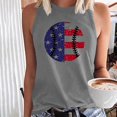 thumbnail image 2 of Birdeem T-Shirt Sans Manches Imprimé Mode pour Femmes Col Rond Ample, 2 of 12