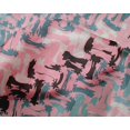 thumbnail image 5 of oneOone Silk Tabby Light Pink Fabric Geometric Dress Material Fabric Print Fabric By The Yard 42 Inch Wide-R5, 5 of 5