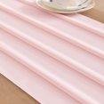 thumbnail image 3 of Chiffon Table Runner 28.4x120.1 Inches Sheer Wedding Runner Romantic Rustic Table Runner for Wedding Party Baby Shower Decorations,Blushing Pink, 3 of 7