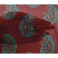 thumbnail image 4 of oneOone Viscose Chiffon Fabric Paisley Block Print Fabric By The Yard 42 Inch Wide, 4 of 4