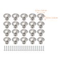 thumbnail image 2 of 20Pcs Cabinet Knobs Round Brushed Drawer Knobs Modern Cabinet Door Knobs Handles, 2 of 9