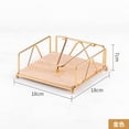 thumbnail image 3 of Kcavykas Clearance Sales Home Storage Organiser Iron Art Tissue BoxTissue Rack Hotel Coffee Shop Restaurant Napkin Rack Dining TableTissue Storage Rack, 3 of 3
