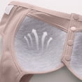 thumbnail image 4 of Women Full Coverage Bra Bra Women Breathable No Underwire Bras Plus Size Front Closure Bralettes Comfort Full Coverage Hide Back Bras, 4 of 5