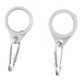 thumbnail image 2 of MYG 2 Pcs Anneau de Mât en Aluminium pour Mât 0.75-1 Po Rotation 360° Anti-Enchevêtrement, 2 of 9