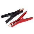 thumbnail image 4 of Booster Test Clamps, 2pcs Aluminum Alloy 400A Rustproof Battery Cable Clip Wide Application Black Red  For Boats For RVs, 4 of 8