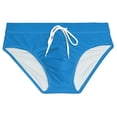 thumbnail image 4 of Men's Hawaii Soft Swimming Trunks - Triangle Swimsuit - Lace Up - Beach/Seaside - Polyester Spandex - S-XXL, 4 of 4