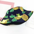 thumbnail image 3 of Coofit Chapeau Bob d'Été Réversible en Coton à Motif de Fruits, Chapeau de Soleil Mode, Casquette Bob pour Voyage, 3 of 10