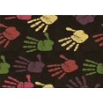 thumbnail image 1 of Ahgly Company Tapis Rectangulaire Lavable en Machine Rouge Brun, 5 Pieds x 8 Pieds, 1 of 7