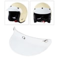 thumbnail image 4 of jinwen 3-Snap Peak Open Face Sun Shade Protector 15cmx5cm White White2, 4 of 8