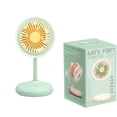 thumbnail image 4 of Personal Fans Desktop Small,Small Fans For Home And Outdoor Use,USB Desktop Fan Rechargeable Convenient Mini Small Folding Circulating Student Dormitory High Wind Power Fan, 4 of 7