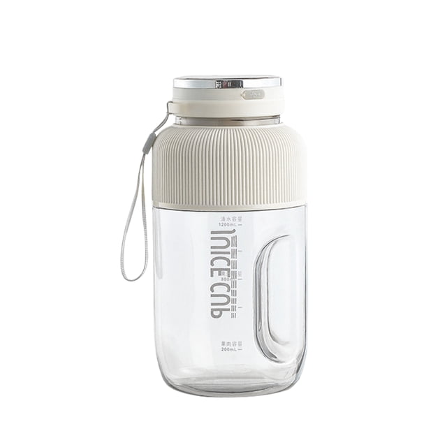 ZheElen Portable Blender Large Capacity And Easy To Clean Durable Blender For Smoothies white
