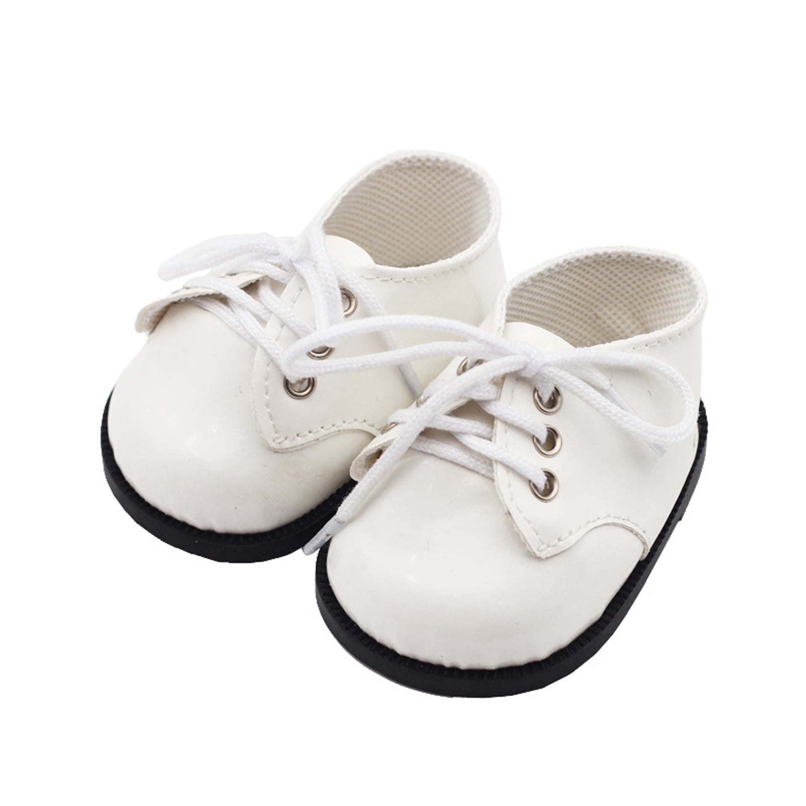 1 Paire de Chaussures Miniatures Hauteur Isométrique Restauration